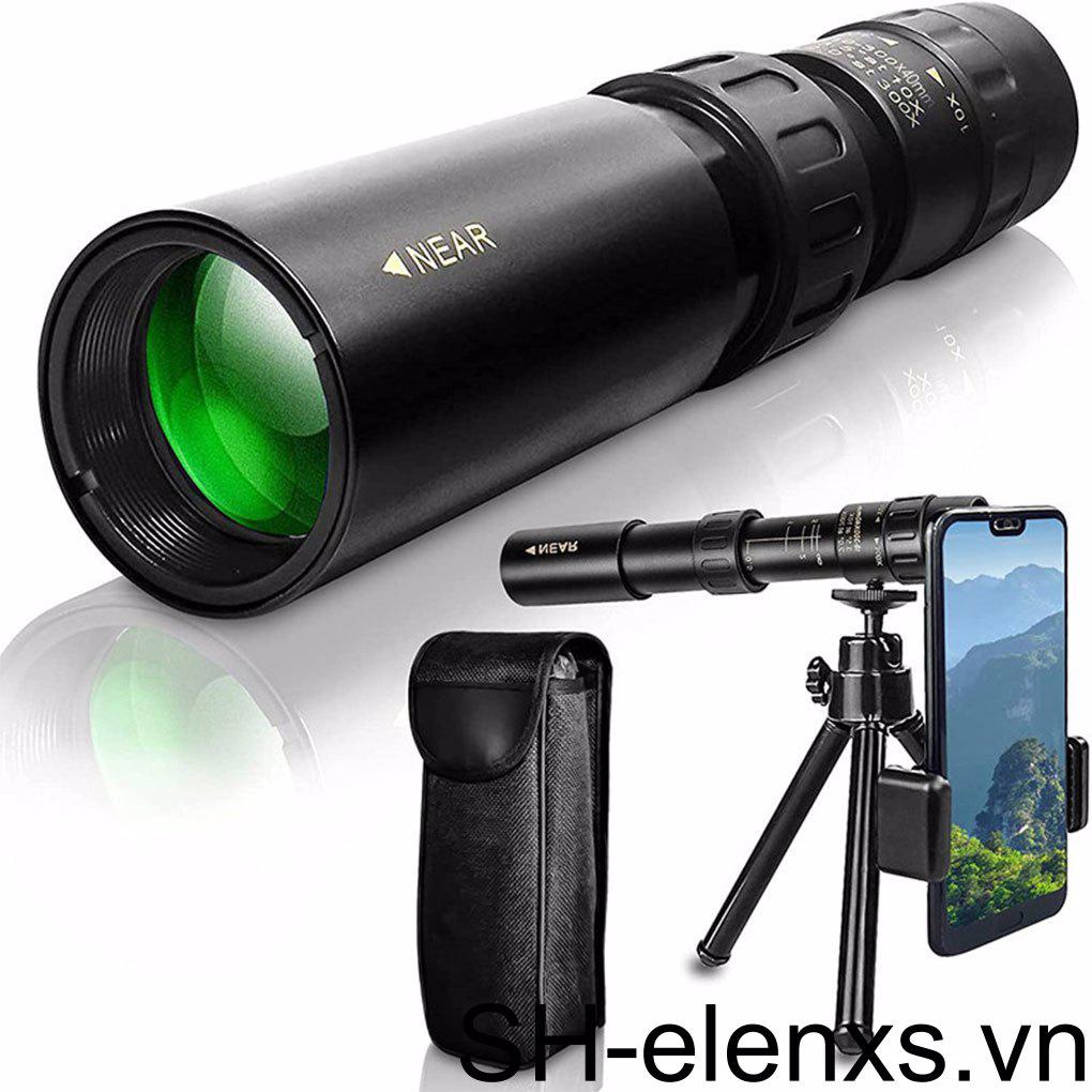 Kính Viễn Vọng Một Mắt 10X-300X FMC Chống Thấm Nước Có Thể Tái Sử Dụng Kèm Dây Buộc