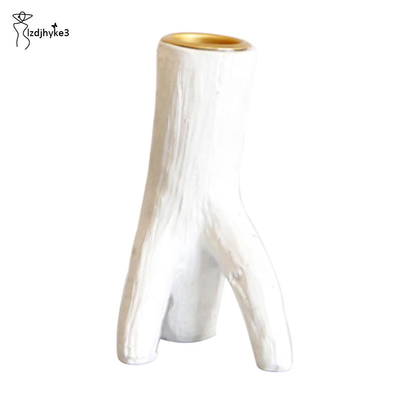 Giá Đỡ Nến Bằng Nhựa Resin Dùng Trang Trí Bàn Cà Phê