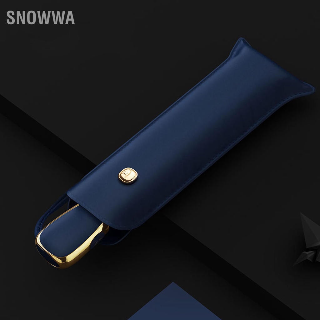 Snowwa Ô tự động phẳng Chống tia cực tím Sun Umbrella Portable 6 Sườn Folding Parasol để sử dụng hàng ngày khi đi du lịch