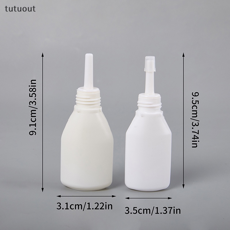 Set 10 Chai Nhựa Rỗng Dạng Bơm 10 / 20g Đựng Dung Dịch Vệ Sinh Mũi