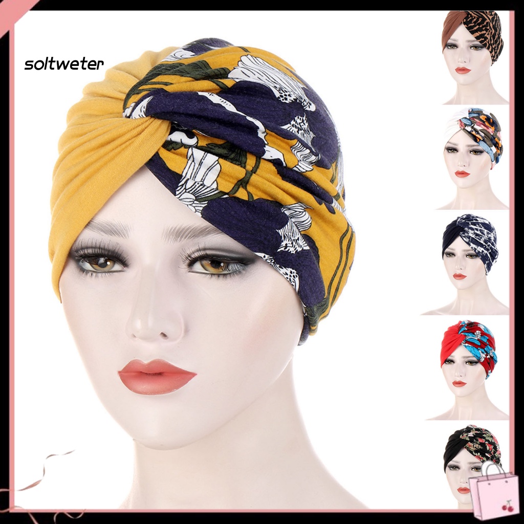 St Băng Đô Thắt Nút Bảo Vệ Đầu Đa Năng Màu Trơn