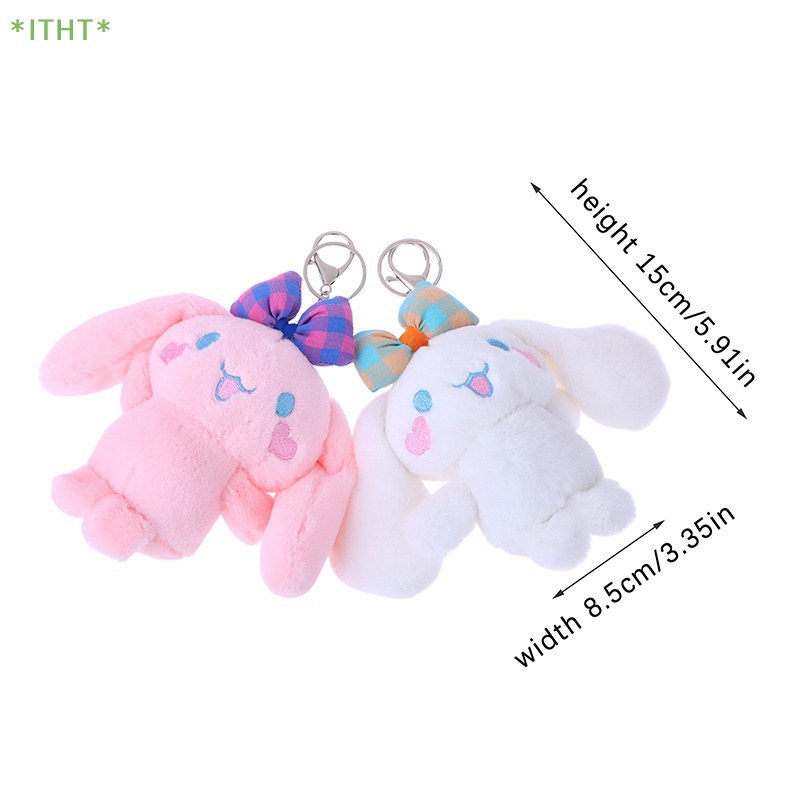 Móc Khóa Hình Chú Chó Cinnamoroll Nhồi Bông Đáng Yêu Dành Cho Bé Gái Mới