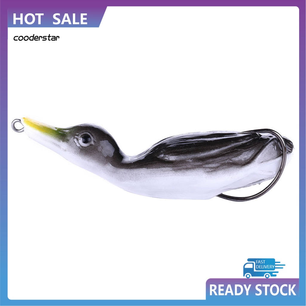 Mồi Câu Cá Giả Hình Con Vịt Mềm 105cm 185g