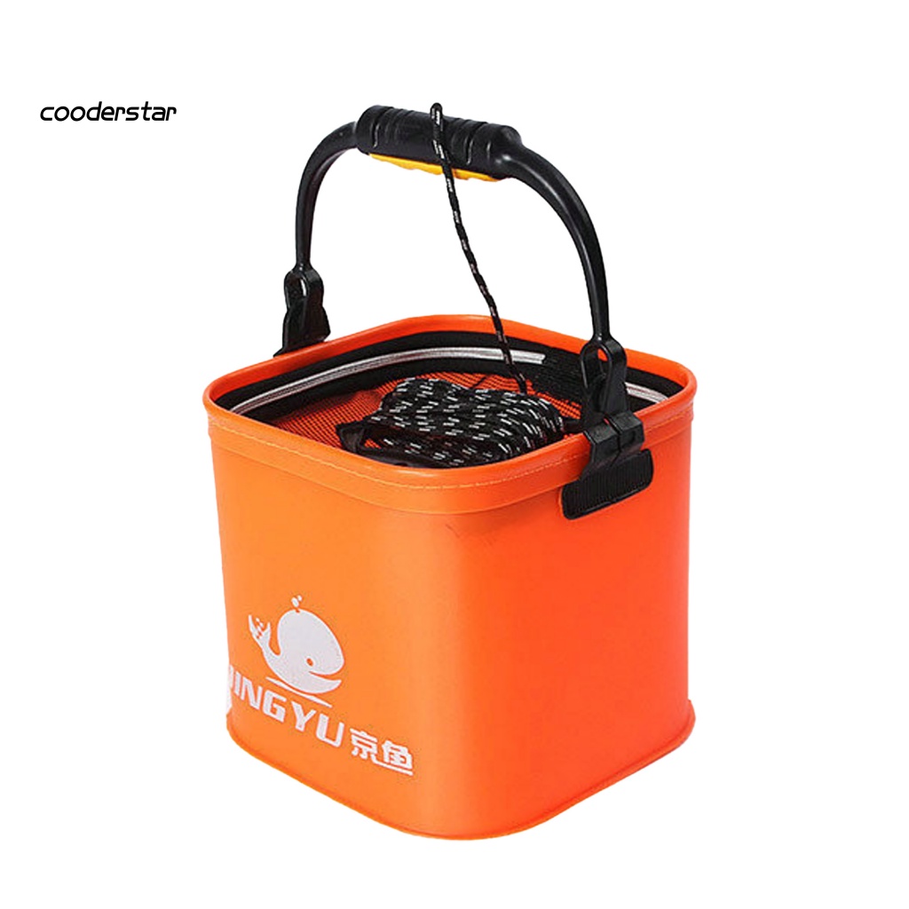 Xô Đựng Mồi Câu Cá Đa Năng Có Thể Gấp Gọn Tiện Dụng