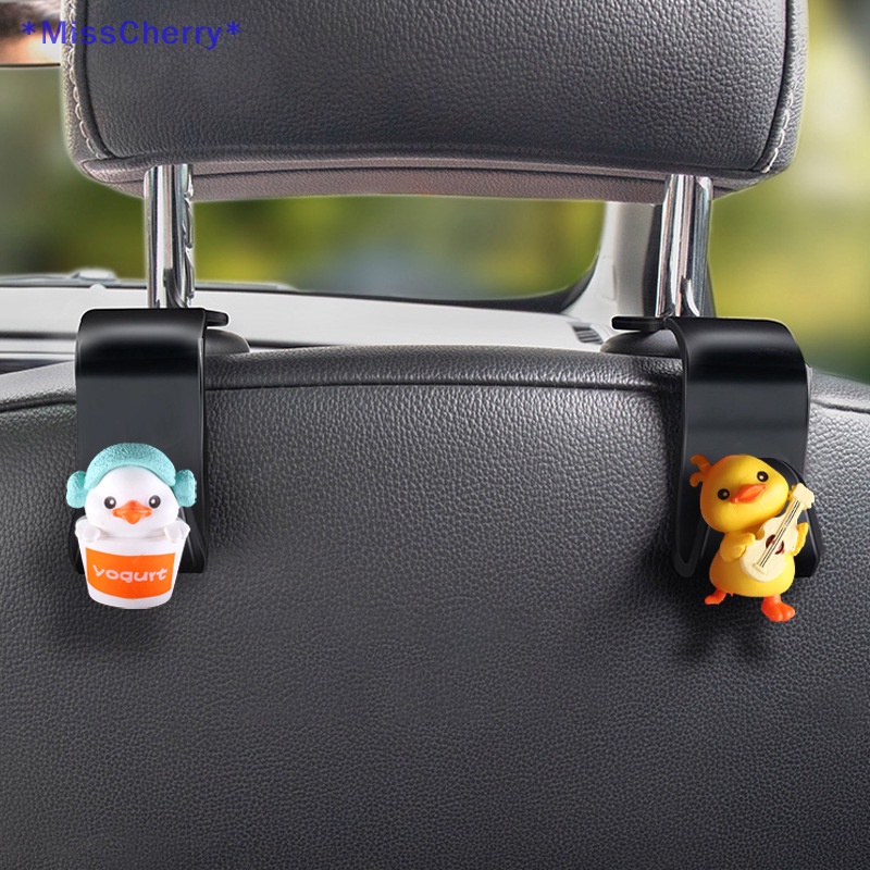 Móc Treo Đồ Hình Chú Vịt Vàng Mini Dễ Thương Dùng Trang Trí Ghế Sau Xe Hơi Mới