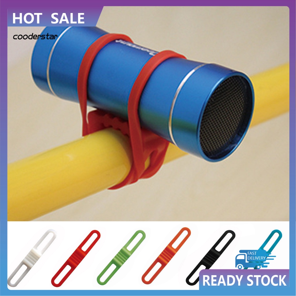 Set 2 Dây Silicone Kéo Căng Tay Lái Xe Đạp Chống Trượt