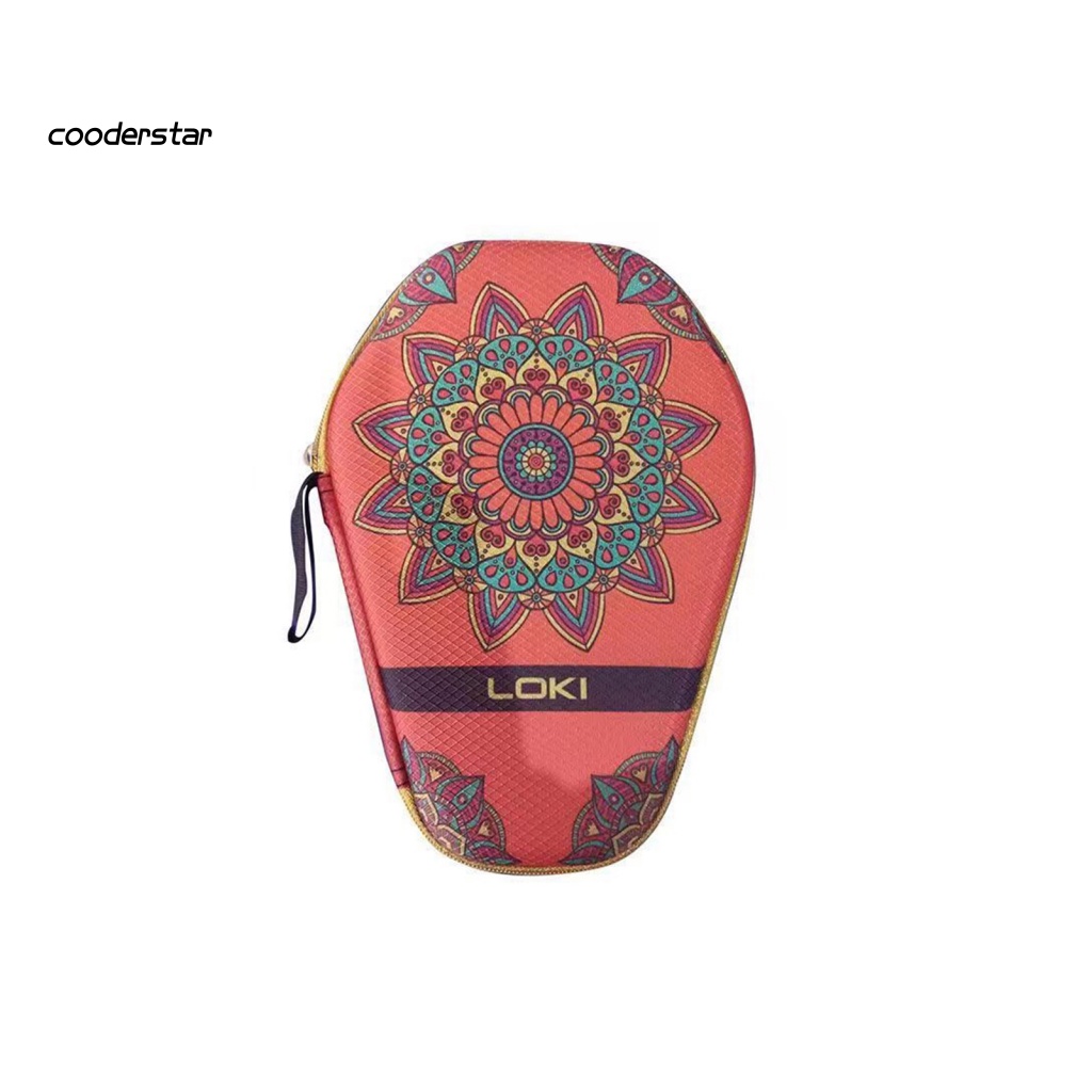 Cood Vỏ Bọc Vợt Bóng Bàn Bằng Sợi Dày Dặn Có Khóa Kéo Và Túi Đựng Phong Cách Trung Hoa