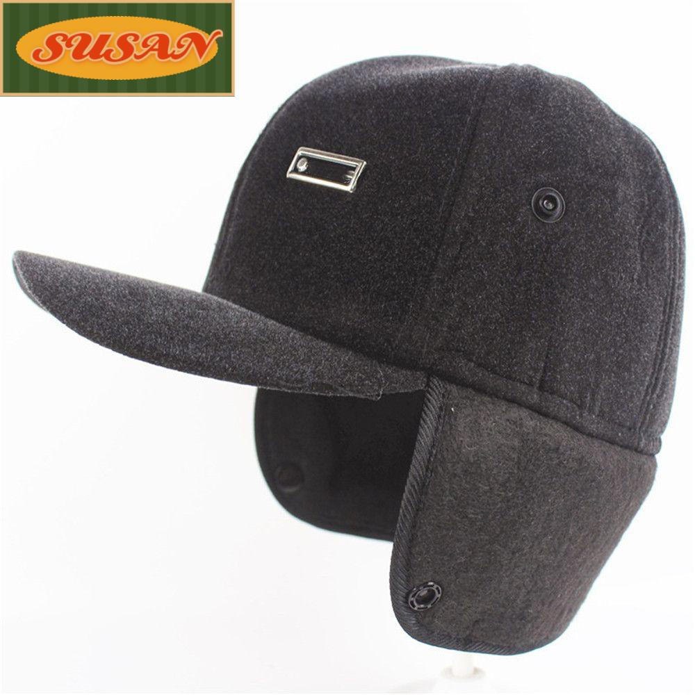 SUSANS Mũ Lưỡi Trai Siêu Nhẹ Giữ Ấm Thời Trang Mùa Đông