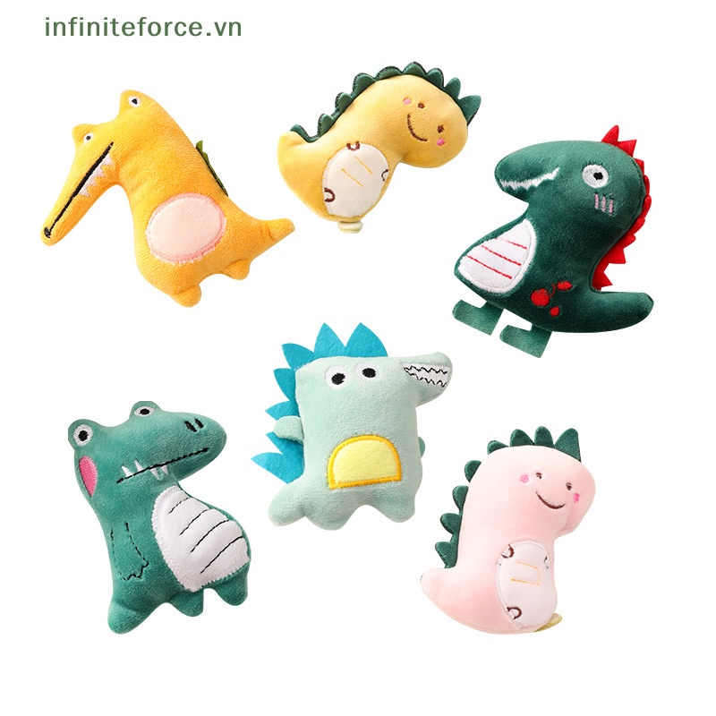 Móc Khóa Hình Khủng Long Nhồi Bông Đáng Yêu