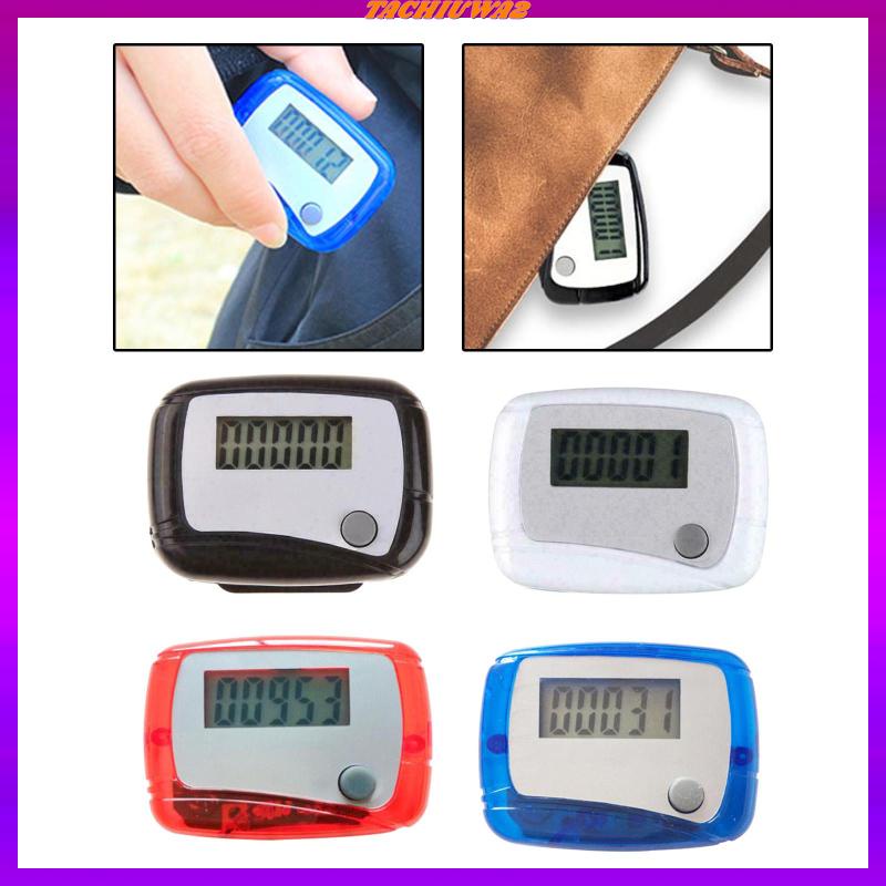 Máy Đếm Bước / Theo Dõi Chuyển Động Sử Dụng Hàng Ngày Dạng Kẹp Đeo Thắt Lưng Cho Nam Nữ Tập Thể Dục Đi Bộ Ngoài Trời