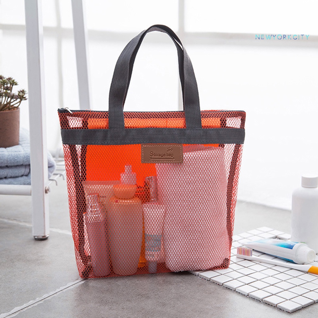 Túi Lưới Đựng Bánh Mì Có Khóa Kéo Chống Trầy Tiện Dụng