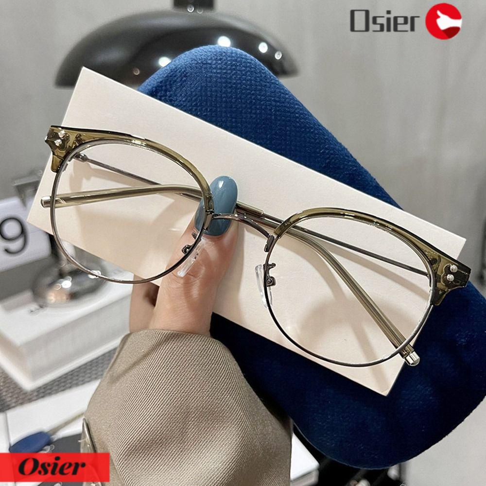 OSIER1 Mắt Kính Gọng Tròn Chống Ánh Sáng Xanh Cho Nữ