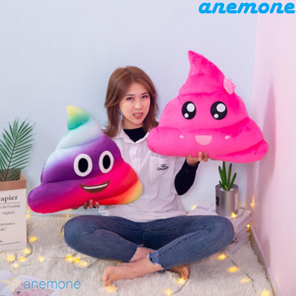 ANEMONE Thú Nhồi Bông Hình Khuôn Mặt Biểu Cảm Dễ Thương