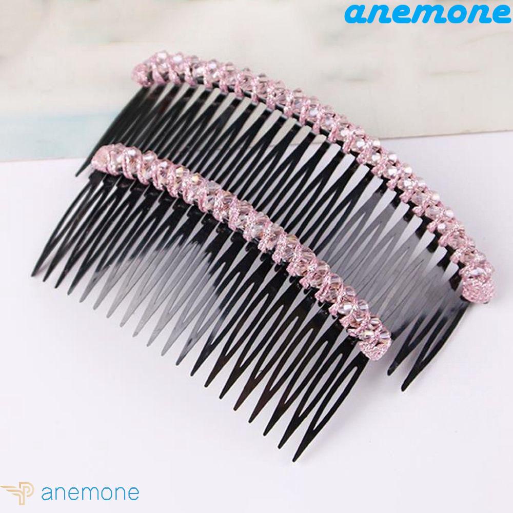 ANEMONE Kẹp Tóc Đuôi Ngựa Thời Trang Vintage Cho Nữ