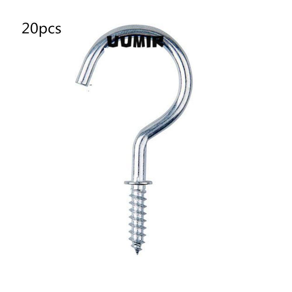 UUMIR Bộ 20 Móc Rèm Cửa 55mm Chất Lượng Cao Tiện Lợi Dễ Sử Dụng