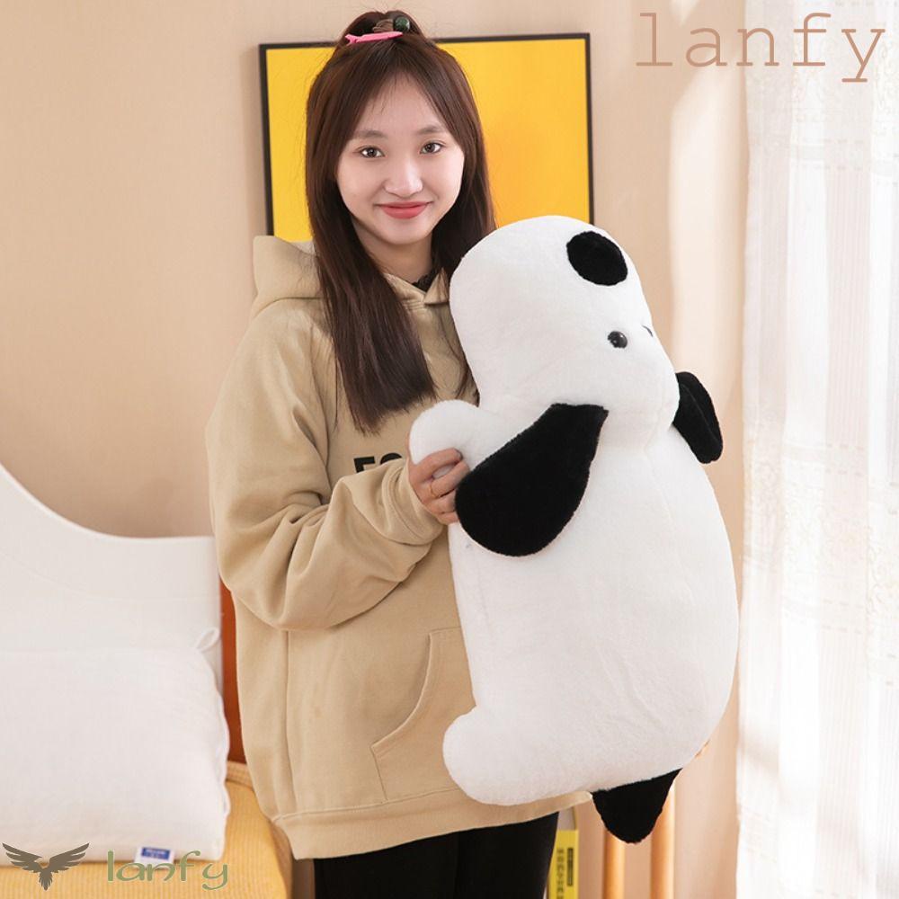 LANFY Chú Chó Nằm Ngủ Nhồi Bông Dễ Thương Dùng Trang Trí Tiệc Cưới