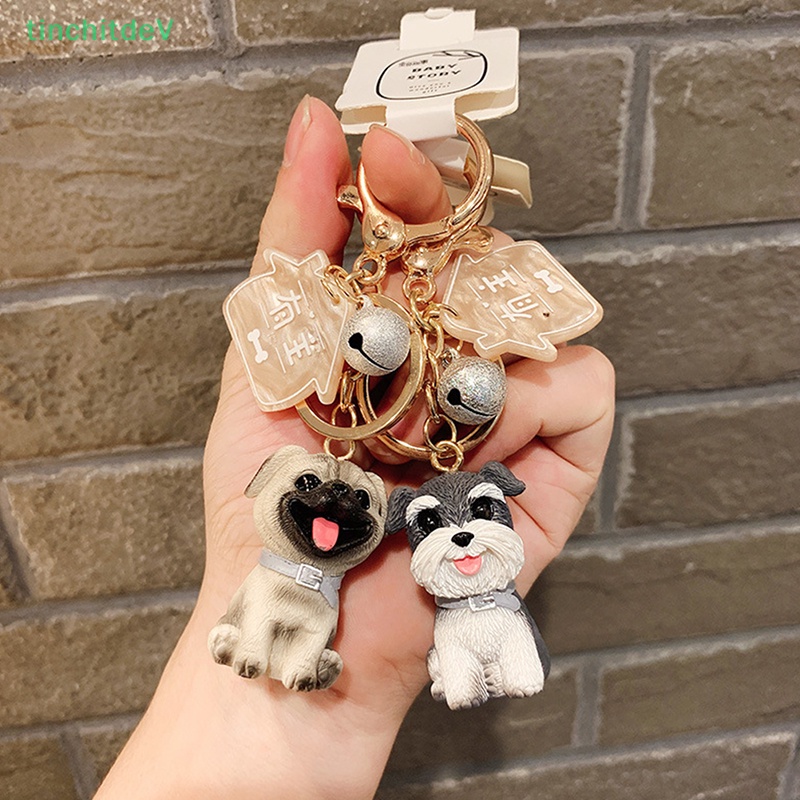 [TinchitdeV] Móc Khóa Poodle Schnauzer Cho Nữ [Mới]