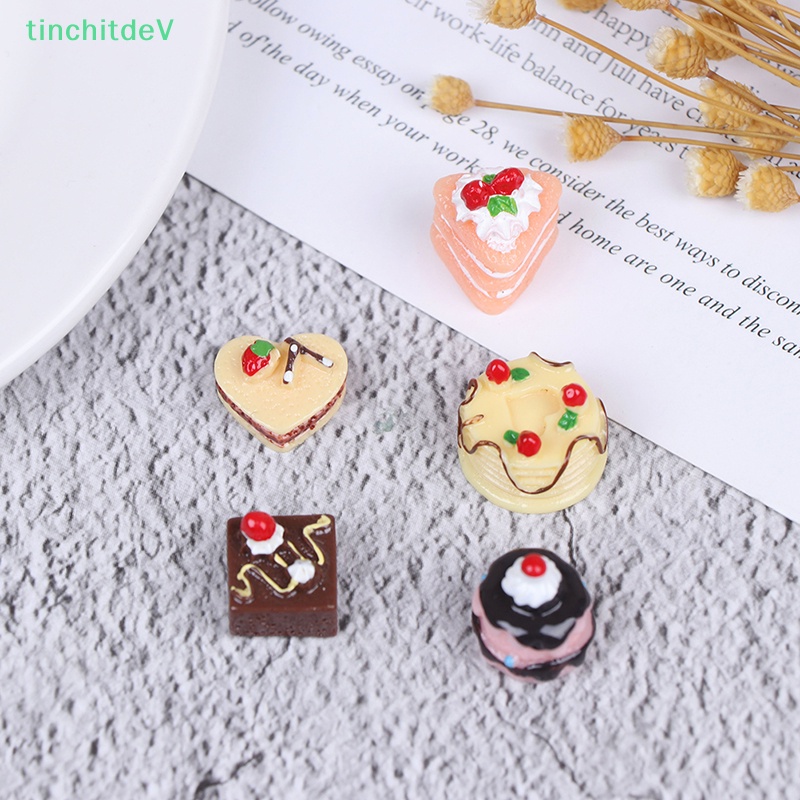 Bộ 5 Bánh Sô Cô La Đồ Chơi Dành Cho Nhà Búp Bê
