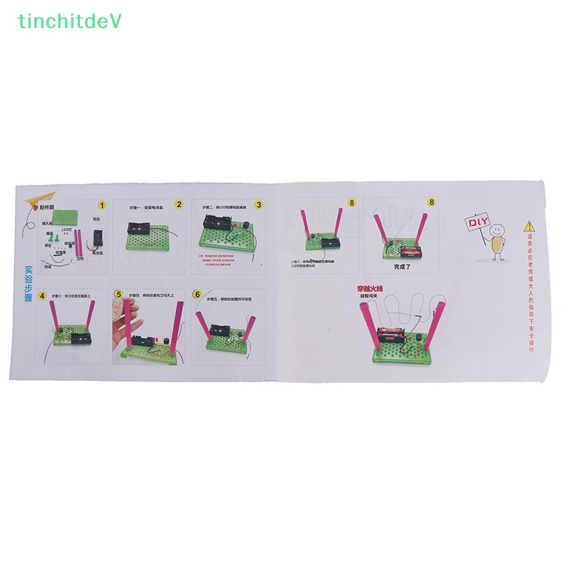 Bộ Đồ Chơi Thí Nghiệm Khoa Học Chạy Điện Tự Làm Dành Cho Bé