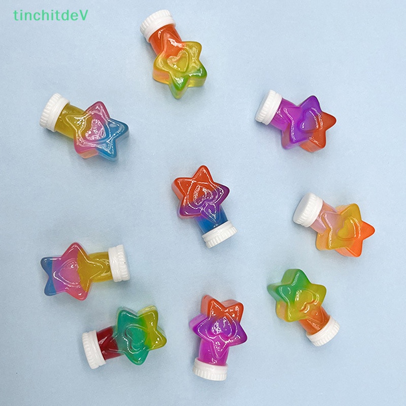 [TinchitdeV] 1 Lọ Điều Ước Mini Bằng Nhựa Resin Dạ Quang Trang Trí Bảng Điều Khiển Xe Hơi [Mới]