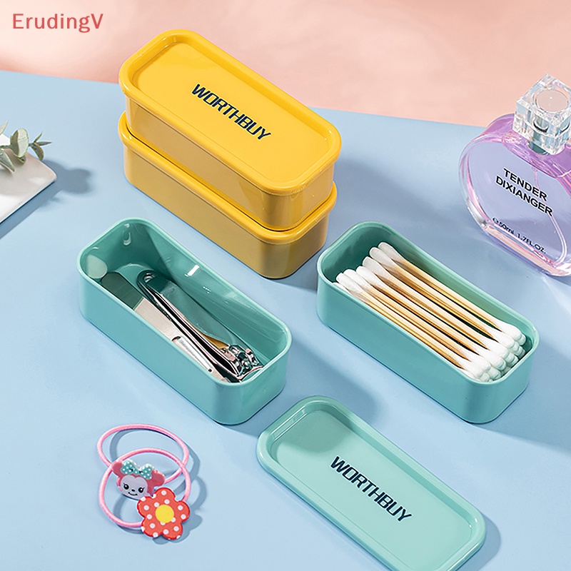 Hộp Đựng Tăm Bông Cotton Chống Bụi Nhỏ Gọn Tiện Lợi Cho Đi Du Lịch