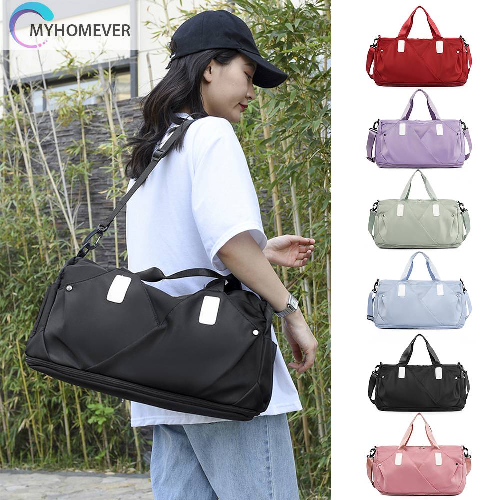 Túi Đựng Đồ Tập Thể Thao Sức Chứa Lớn Chia Ngăn Khô / Ướt Tiện Dụng Cho Nam Và