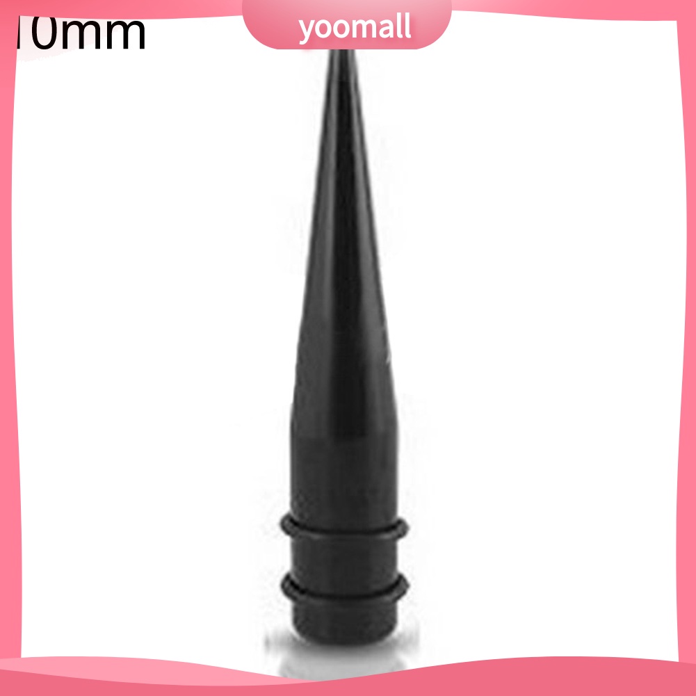 Dụng Cụ Nong Tai Hình Nón Bằng Acrylic Màu Đen