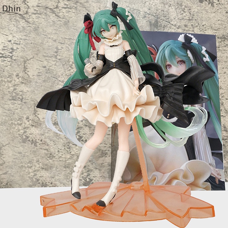 [Dhin] Vocaloid Hatsune Miku Action Figure Collection 22cm Anime Kawaii Doll Model Collectible Toys COD