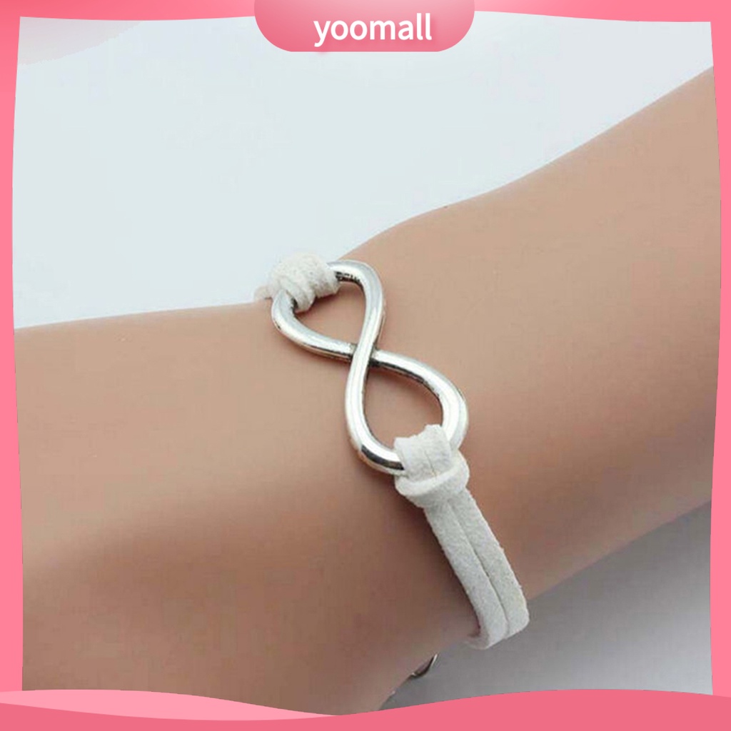 Vòng Đeo Tay Hình Số 8 Bằng Hợp Kim Tùy Chỉnh Thời Trang Dự Tiệc