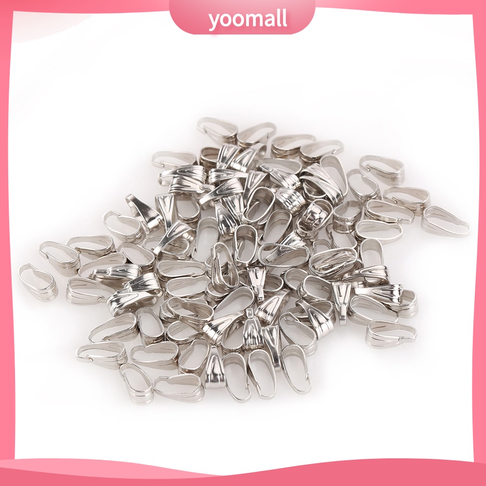 Bộ 100 Móc Cài Dùng Làm Trang Sức DIY