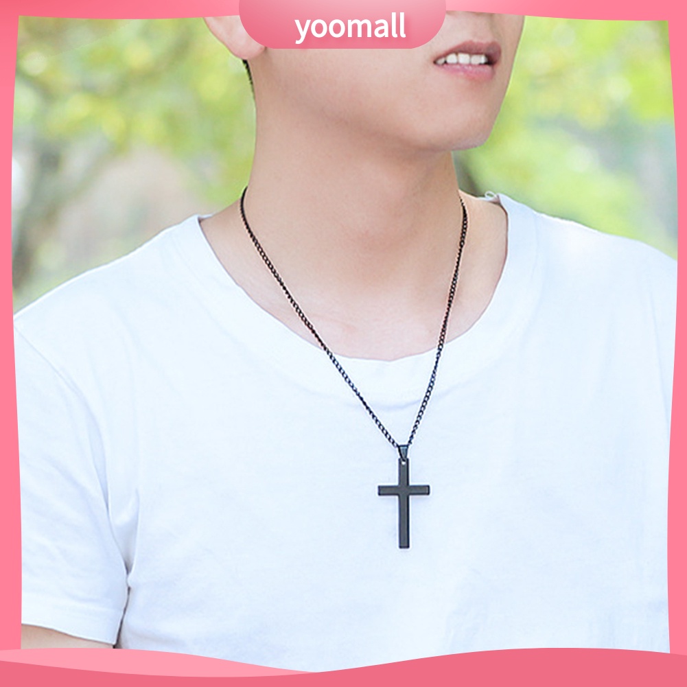 Vòng cổ Mặt Thánh Giá Thời Trang Cho Nam