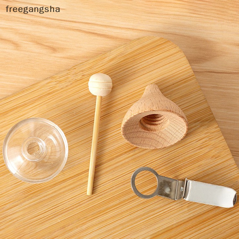 [FREG] Car Bottle Pendant Air Freshener Hanging Glass Bottle Air Outlet Odor Removal s Car Empty Bottles FDH
