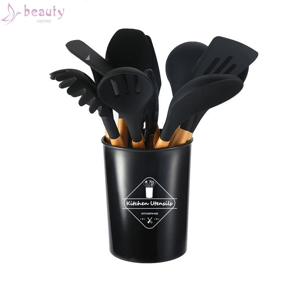 Bộ 12 Cây Cọ Silicone Không Dính