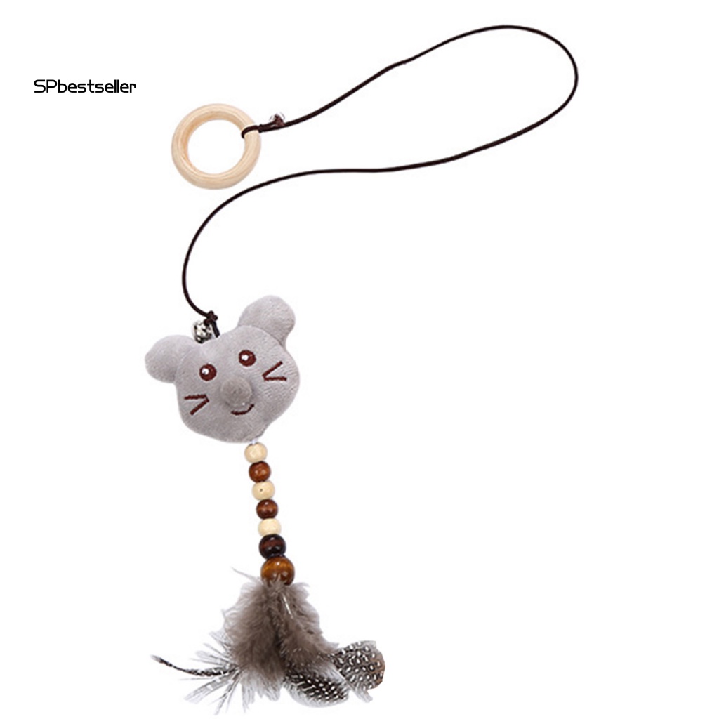 Đồ Chơi Lông Vũ Dễ Thương Bắt Mắt Cho Mèo Cưng