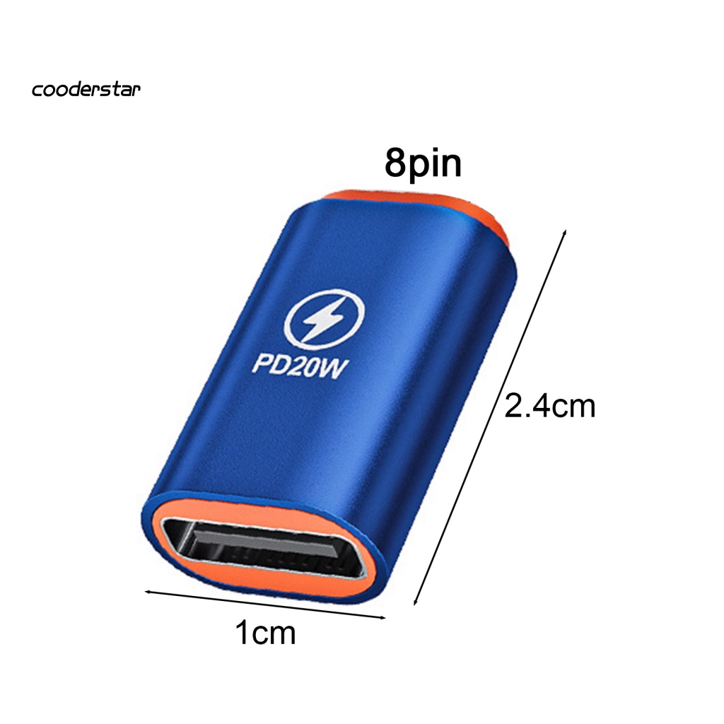 Cáp Chuyển Đổi Dữ Liệu OTG Type-C Sang 8-Pin Mini