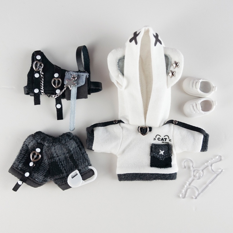 Bộ Đồ Thời Trang Cho Búp Bê Đáng Yêu ob11 GSC YMY obitsu11 1 / 12 BJD BODY9 DDF