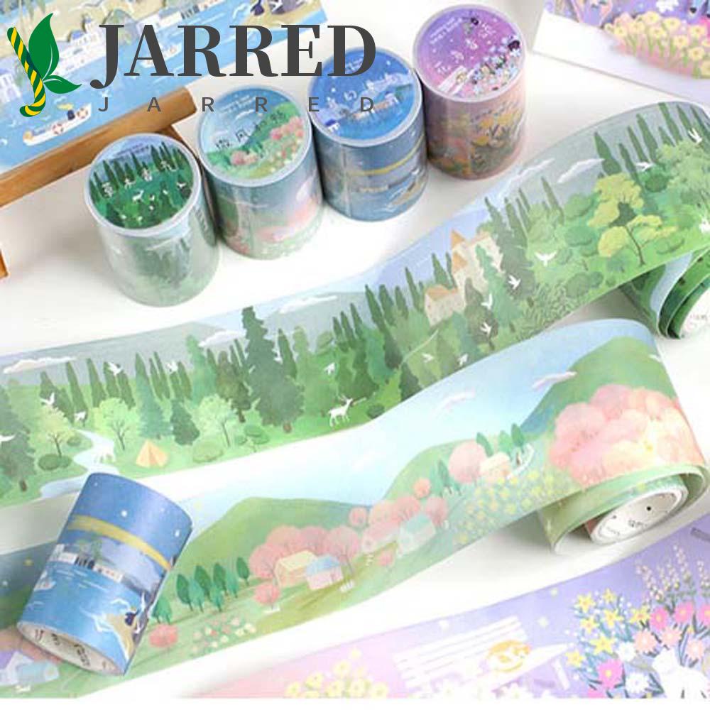 JARRED Cuộn Băng Keo Dán Trang Trí Sổ Tay DIY