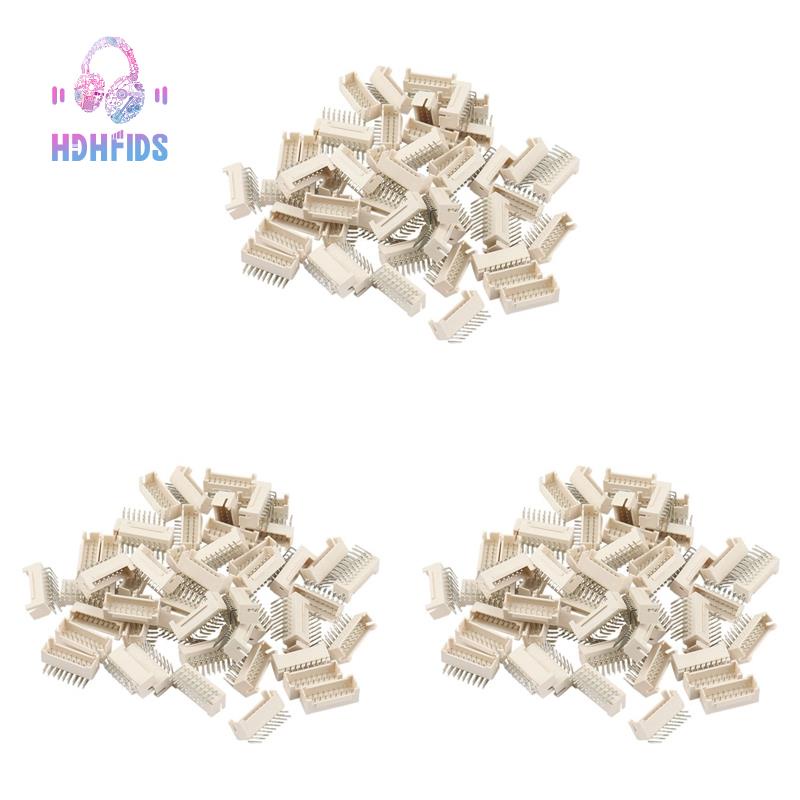 150 Chiếc BTC BCH LTC ZEC Miner Connector 2X9P Nam Ổ Cắm Cong Pin Thích Hợp Cho Asic Miner Antminer 