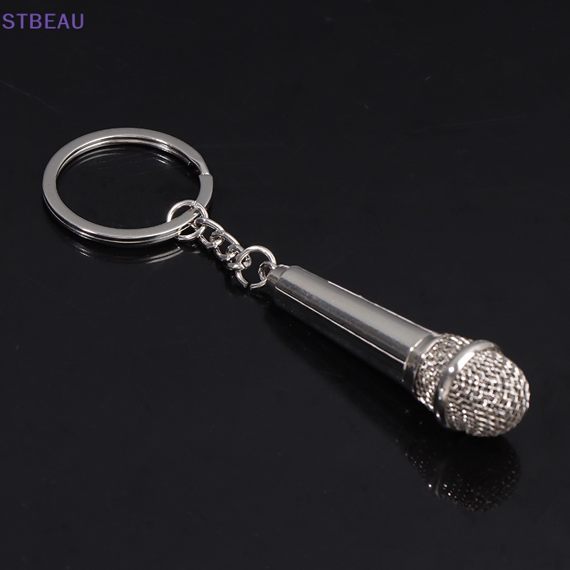 [Cxstbuan] Móc Khóa Mô Phỏng Hình Micro Sáng Tạo Cho Túi Xách Xe Hơi MME
