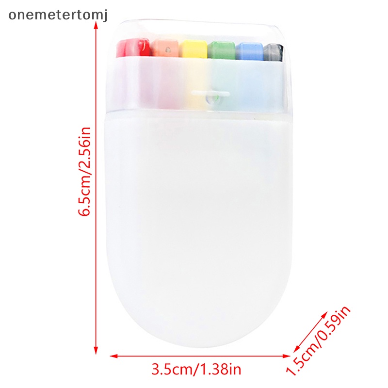 Onemetertomj Bút Sáp Màu Vẽ Mặt Graffiti Có Thể Giặt Được Dùng Hóa Trang Cho Người Lớn Và Trẻ Em