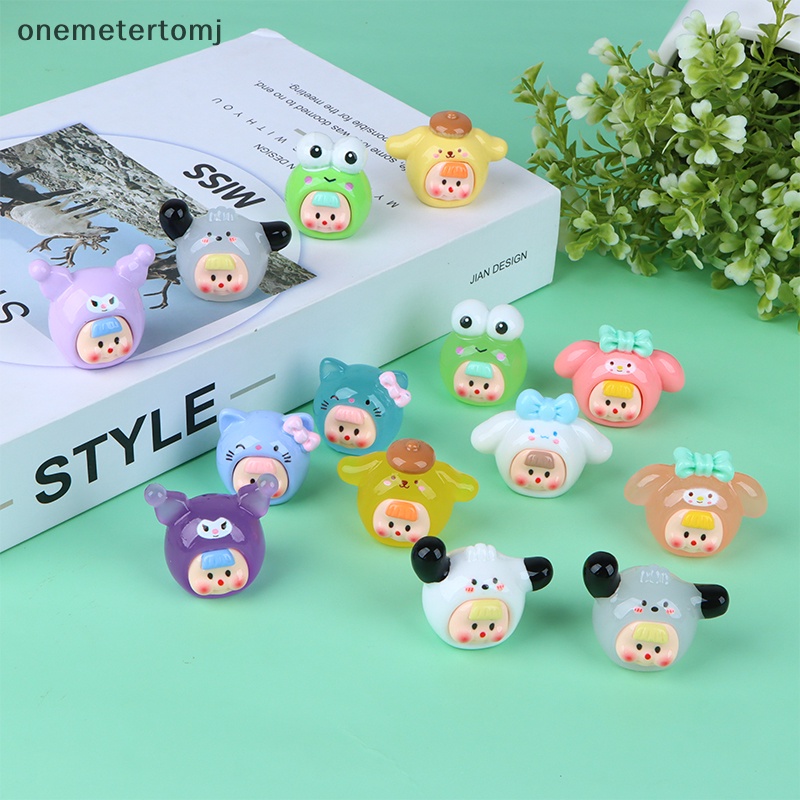 Mặt Trang Sức Hoạt Hình 3D Bằng Nhựa Resin Dễ Thương Trang Trí Điện Thoại DIY