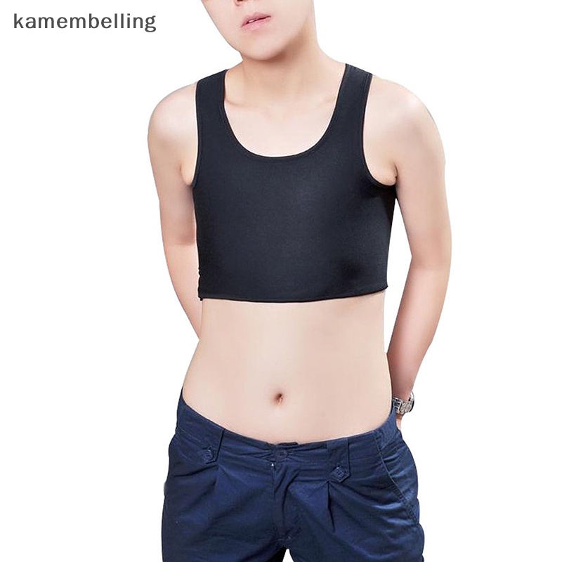 Kamembelling Áo Ngực Hóa Trang Tomboy Khóa Cài Thoáng Khí
