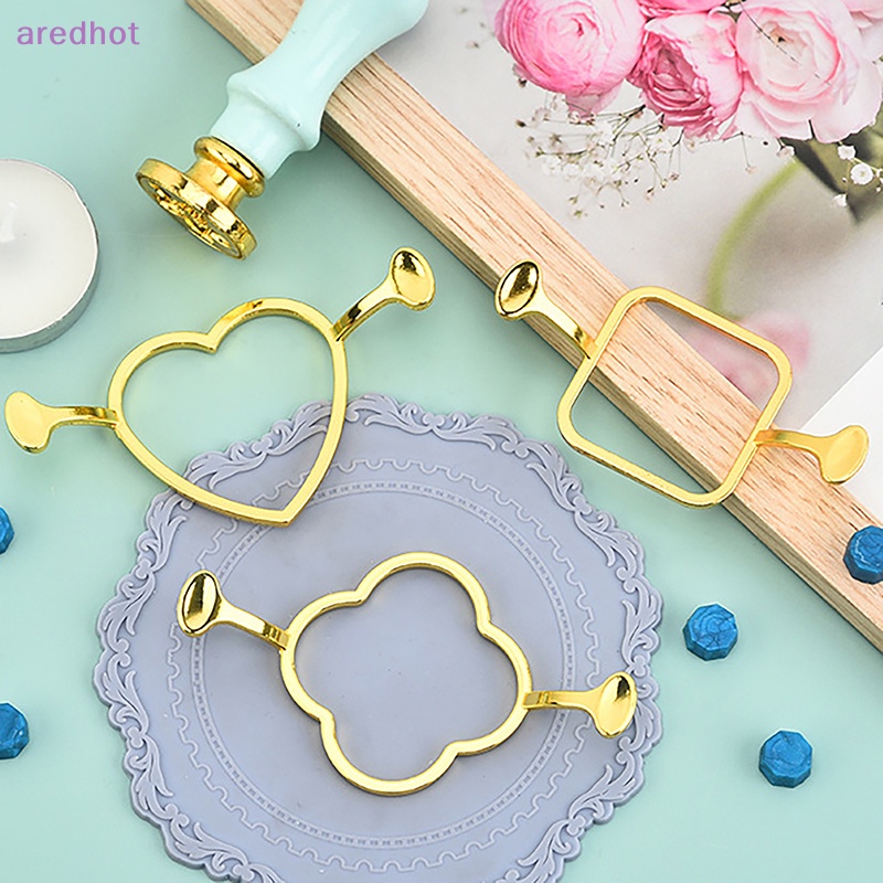 Dụng Cụ Đóng Dấu Niêm Phong Sáp Niêm Phong DIY Bằng Kim Loại Mới
