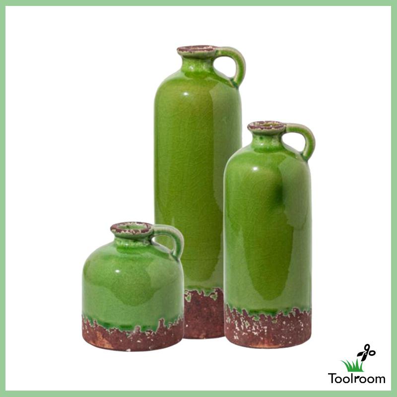 Bộ 3 Chậu Hoa Sứ Phong Cách Cổ Điển Độc Đáo Trang Trí Nhà Cửa