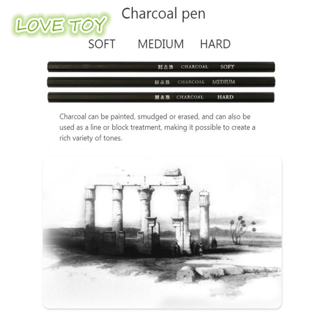 Set 71 Bút Chì Gỗ Vẽ Phác Thảo Chuyên Dụng