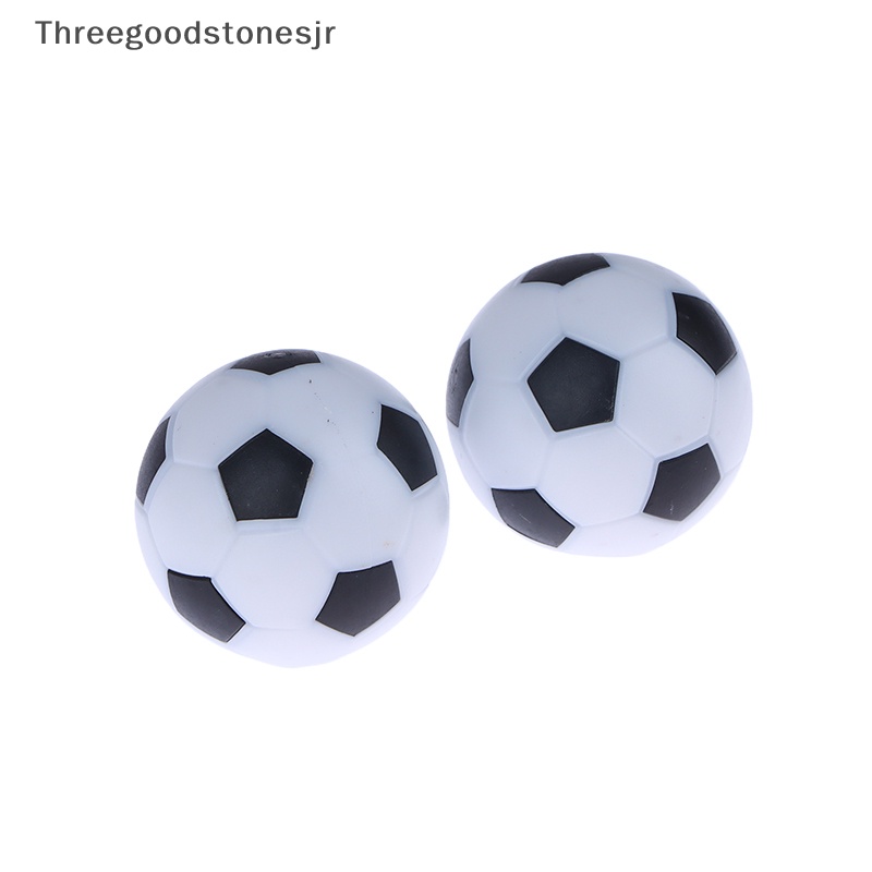 Set 10 Quả Bóng Đá Để Bàn Màu Đen Co Giãn 32mm