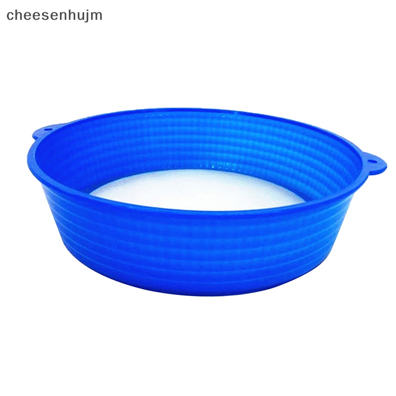 Dụng Cụ Rây Bột Bằng Nhựa Hình Tròn 19cm Cầm Tay Tiện Dụng Cho Nhà Bếp