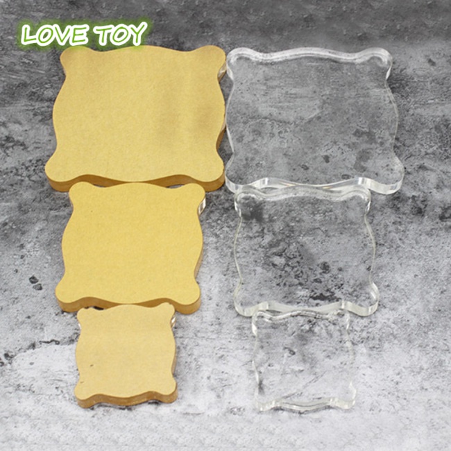 Con Dấu Acrylic Trong Suốt Dùng Trang Trí Album Ảnh DIY