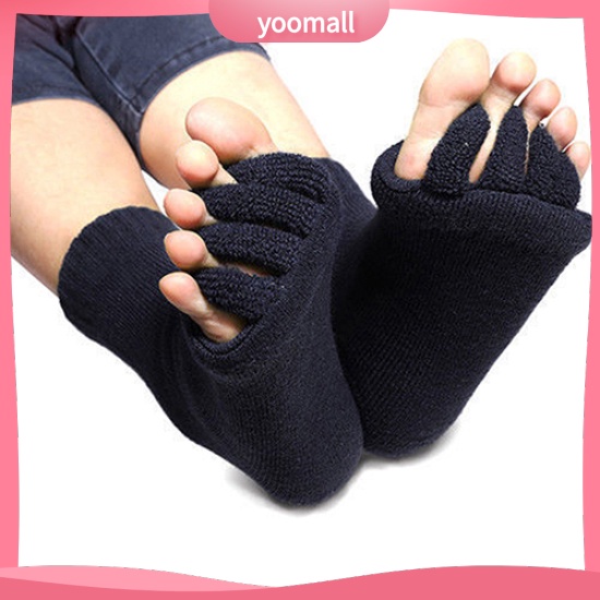 1 Đôi Tất Tách Ngón Mát Xa Chân Tập Yoga GYM Giảm Đau
