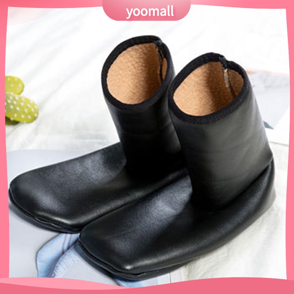 1 Đôi Vớ Da Giả Lót Giày Bốt Lót Sàn Giữ Ấm Chống Trượt Chống Nước